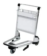TSST-17 Airport Trolley 3 Wheels Airport Luggage Trolley 3 Wheels Portable Mobile Airport Trolley With Brake thumbnail-5