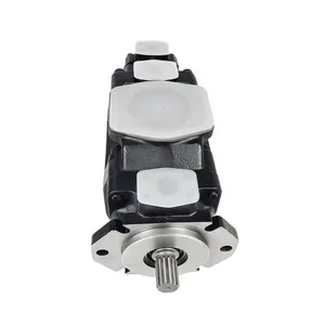 Triple Vane Pump T6DDC-045-020/024/028/031/035/038/042 Parker Denison T6ddc T6dc Vane Hydraulic Pump for Construction Machinery thumbnail-4
