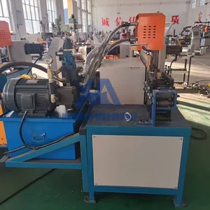 Stainless Steel Pipe Hose Clamps Making Machine PLC Gearbox Bearing Gear Engine Pump-Barrel Forming Metal Hoop Locking Machine thumbnail-4