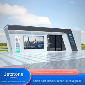 Prefabricated Public Toilets, Ecological and Intelligent Mobile Toilets, Finished Public Toilets for Outdoor Scenic Spots, Restrooms, Municipal Toilets, Manufacturer thumbnail-3