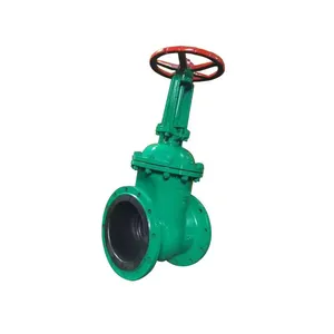 Z41J Flange Lined Rubber Gate Valve Manual Lined Rubber Gate Valve Pipeline Lined Rubber Gate Valve thumbnail-3