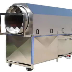 1000KG/H Capacity Rotary Washing Machine for Fruits & Vegetables Processing Line thumbnail-1
