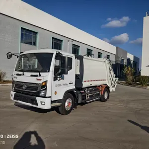 ZTY5080， Compressed Garbage Truck, Automatic Unloading, thumbnail-3