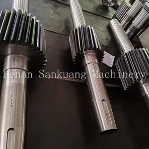 Precision Ground Gear Shafts With DIN 5480 Spline Standards thumbnail-3