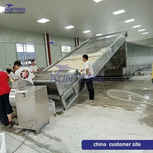 Garlic Ginger Dryer Machine Industrial Turmeric Onion Washing Slicing Drying Production Line thumbnail-3