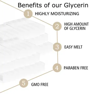 Transparent Glycerin Soap Base, Natural Organic Oil, Melt and Pour for Soap Making thumbnail-5