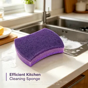 Outdoor Grill Grate Scrub Sponge Pad for Grease & Carbon Removal thumbnail-2