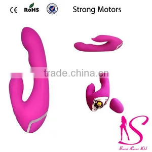 High Quality OEM Silicone G-Spot Vibrator(Pink) , Waterproof Vibrator Clit Vibe For Women thumbnail-1