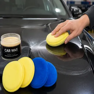 Microfiber Foam Applicator Pads | Car Waxing & Buffing Tools - Wholesale thumbnail-1