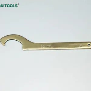 Anti-Sparking Hook Wrench 310mm Length BeCu Alloy Surface Polished Corrosion Resistant thumbnail-5