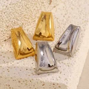 Stainless Steel Stud Earrings, 4mm Cubic Zirconia Set, 304 Stainless Steel, Clearance Wholesale thumbnail-4