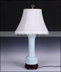 Chinese Longquan Celadon Style Ceramic Lamp thumbnail-1