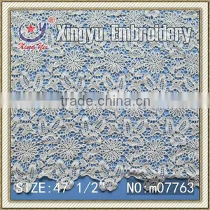 Embroidered Swiss Lace Fabric thumbnail-1