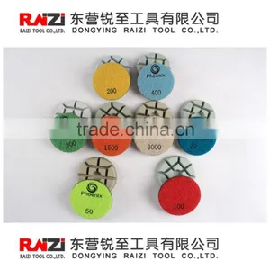 New Hybrid Diamond Concrete Floor Dry Polishing Pad thumbnail-2