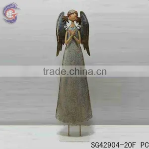 Christmas Angel Decorations With Rusty Angel Ornaments thumbnail-3