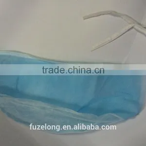 Blue Disposable PP Nonwoven Doctor Cap, Medical Cap thumbnail-2