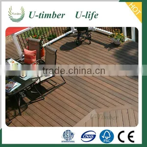 Natural Wood Feeling Plastic WPC Timber Decking thumbnail-5