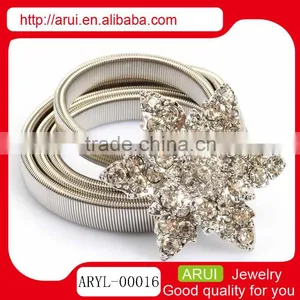 China Stainless Steel Jewelry Snowflake Sexy Silver Belly Chains thumbnail-1