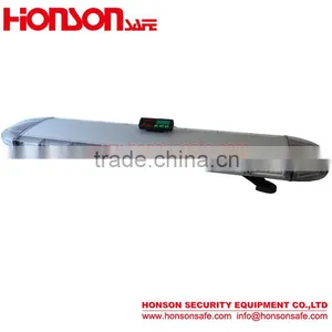 HS6131 Hot Sale LED Police Warning Lights Police Light Bar Can With Speaker ,LED Safety Lightbar Supplier's Choice thumbnail-1