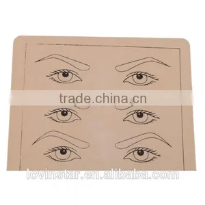 Beige Eyebrow Lips Picture Tattoo Permanent Makeup Simulation Practice Skin thumbnail-4