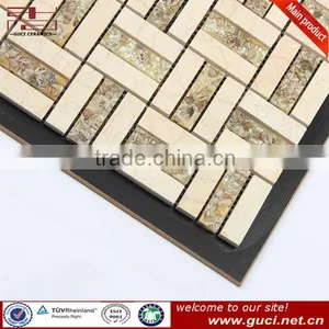 Chinese Rectangular Resin Stone Mosaic Tile thumbnail-1