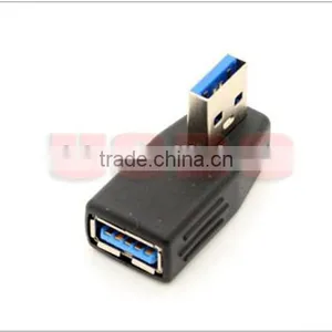 USB 3.0 Left Vertical Angled Adapter M/F thumbnail-2