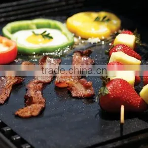 BBQ Grill Mat - Set of 2 Mats - High Quality, Durable, Non-Stick, Heat Resistant and Dishwasher Safe thumbnail-1