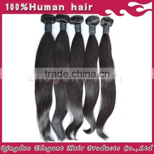 No Tangle Hair Free Part Middle Part Can be 3 Part Closure With Bundles thumbnail-5