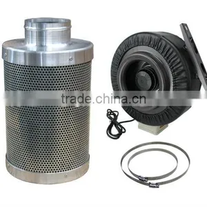 Hydroponic Activated Carbon Filter + Fan VentIlation Kit thumbnail-2