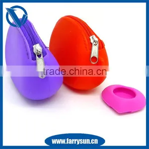 Promotional Gifts Jelly Coin Pouch Silicone Purse With Zipper thumbnail-1