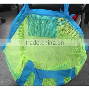 Newest Extra Large Sand Away Kids Baby Extra Large Sand Away Mesh Beach Toy Storage Bag thumbnail-6