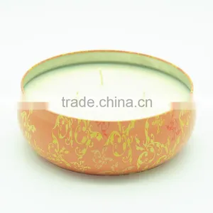 Paraffin Wax Scented Tin Candle With Metal Lid thumbnail-4