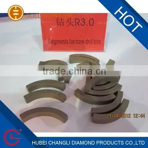 DIAMOND SEGMENTS FOR DIAMOND CORE DRILL BITS thumbnail-1