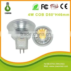 Led Spot Mr16 Light Spot 4w Cob Crystal Glass DC 12v Led Spot Lamp thumbnail-5