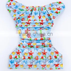 AnAnBaby New Printed Baby Cloth Diapers Reusable Bulk Cloth Diapers thumbnail-4