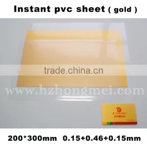 China Gold Pvc Cover Plastic Sheet /Dragon Sheet thumbnail-1