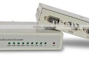 Wholesales USB 2.0 to 4 Ports RS232 Hub thumbnail-1
