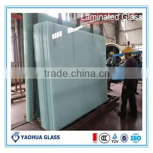 Floating Stairs Made of Laminated Glass From Price Window Glass Factory thumbnail-3