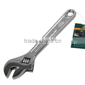 LAOA 8 Inch Industrial Grade Adjustable Spanner WrenchDrop Forged Adjustable Wrench Spanner With Scales thumbnail-3