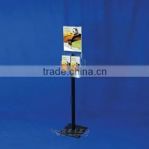 Black Factory Direct Magazine Shelf, Brochure Stand Magazine Holder, Acrylic Stand Holder thumbnail-2