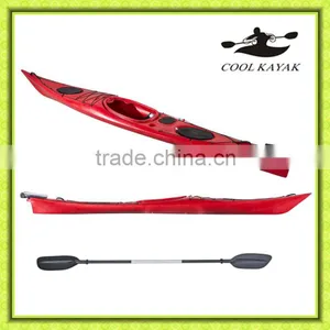 New k1 Racing Sea Kayak Sit in Kayak With Rudder Fishing Kayak From Cool Kayak for Sailing Boat thumbnail-4