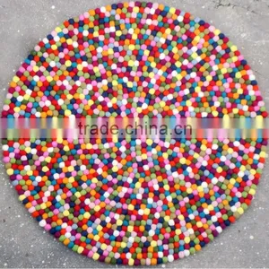 Multi Colour Felt Ball Carpets thumbnail-1