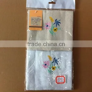 100%cotton Waffle Kitchen Towel With Loop thumbnail-1