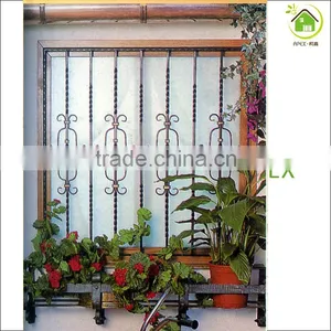 Beautiful Decorative Wrought Iron Windows Grill Design thumbnail-3