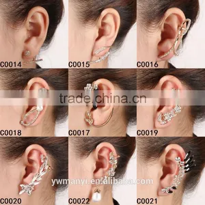 Hot Selling Lovely Cute Pearl Stud Earring Cuff With Factory Price E0599 thumbnail-4
