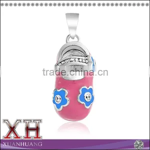 China Pink Blue CZ Baby Shoe Kinds Jewerly Pendant thumbnail-1