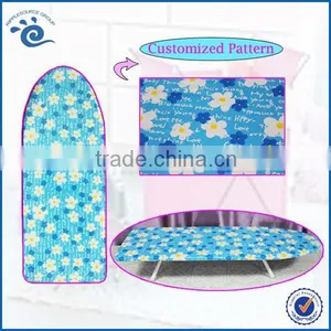 Supplier Home Office Hotel Use Essentials 80*30cm (H)12CM Wispy Floral TC Cloth Chambray Small Ironing Board Sturdy thumbnail-1