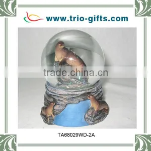 New Product Polyresin Seal Desgin Souvenirs Water Ball thumbnail-1