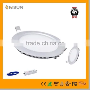 Shenzhen 6W 600Lumens Samsung Chip Round LED Housing Panel Light thumbnail-5