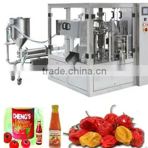 High Viscosity Chilli Sauce Filling Machine thumbnail-1